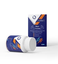 EVOVİT Multivitamin Ginseng Koenzim Q10  Takviye Edici Gıda 30 Tablet