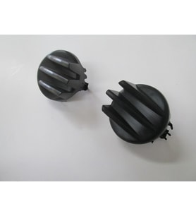 PEUGEOT EXPERT- 07/09; SİS LAMBA KAPAĞI SİYAH SAĞ/SOL SET (2 PARÇA) (ITALYA)