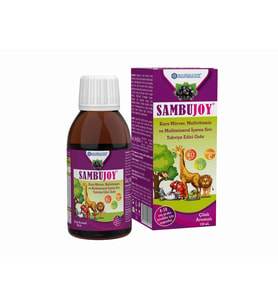 SAMBUJOY KARAMÜRVER EKSTRESİ,MULTİVİTAMİN VE MULTİMİNERAL İÇEREN SIVI  TAKVİYE EDİCİ GIDA                (ÇİLEK AROMALI)