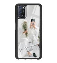 Oppo A72 Uyumlu Notlu Bulanık Fotoğraf Tasarımlı Glossy Telefon Kılıfı