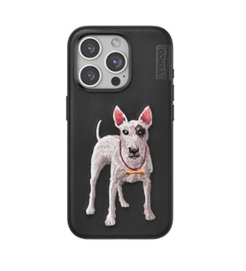Venco İphone 15 Perma Desenli Kapak - Siyah