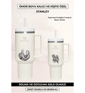 Kişiselleştirilebilir The Quencher H2.O FlowState™ Tumbler 1.18L / 40oz Özel İsimli & Fotoğraflı (Krem)
