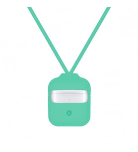 Blogy AirPods ile Uyumlu Silikon Kılıf Cornflower