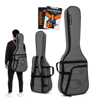 Fourtune Atlas Gri Elektro Gitar Çantası Gigbag Kalın (Soft Case)