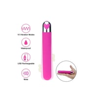 Yumuşak Silikon Şarjlı G-Spot Uyarıcı Vibratör