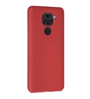 Xiaomi Redmi Note 9 Premium Silikon Kılıf Bordo