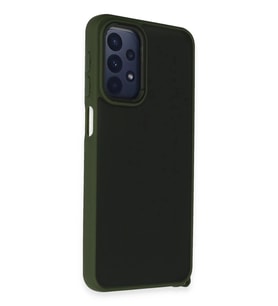Durukar® Samsung Galaxy A23 4G Kılıf Elegant Kapak - Yeşil