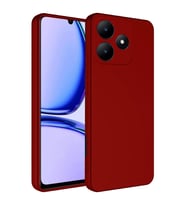 Newface Realme C61 Kılıf First Silikon - Kırmızı