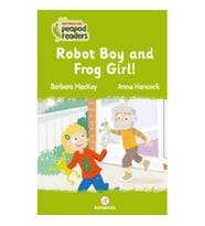Robot Boy And Frog Girl! -Peapod Readers -2