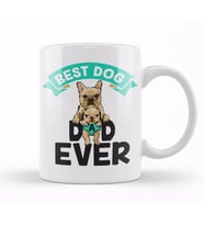 Best Dog Dad Ever Köpek 07 Kupa Bardak Porselen