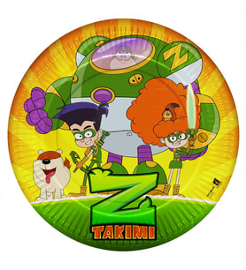 Z Takımı Karton Tabak 23cm 8li