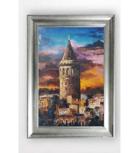 GÜMÜŞ ÇERÇEVELİ TABLO A1031
