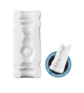 Super Soft Material 3d Stimulating Jade Kola Kutusu Şeklinde Mastürbatör
