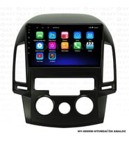 Hyundai i30 Manuel Klima 9 inç Android Navigasyon ve Multimedya Sistemi 2008-2011