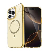 Durukar® iPhone 15 Pro Max Live Diamond Magsafe Kapak - Sarı