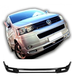 Vw Transporter T5 ABT Ön Ek Karlık Abs Plastik Mat Siyah Makyajlı Kasa 2010-2016 karlık+bodykit+ek