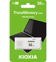 32gb Usb2.0 Kıoxıa Beyaz Usb Bellek Lu202w032gg4