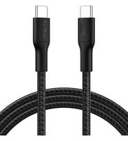 Belkin Eco Örgülü Usb-C - Usb-C Kablosu, 2 M, 240 W, Yumuşak, Esnek Hızlı Şarj Kablosu, Iphone 16, G