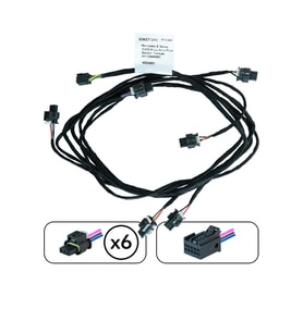 Mercedes E Serisi W212 Arka Park Sensör Tesisatı A2124404851