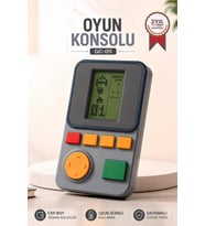 Torima Oyun Kolu Atari Joystick Tetris Gameboy GC011 Gri