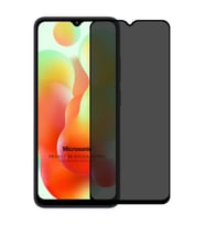 Microsonic Xiaomi Redmi 12C Privacy 5D Gizlilik Filtreli Cam Ekran Koruyucu Siyah