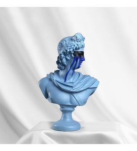 Apollo 'Sunglasses' Dekoratif Heykel, Pop Art Roma Yunan Heykelleri