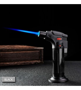 Pürmüz Alev Çakmak 1300°C - Torch Doldurulabilir Depolu Orta Boy