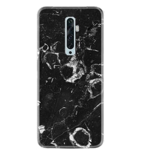 Oppo Reno 2Z 4 Lite 4 Pro 5 6 7 A31 Kılıf Desemli Silikon Black Hole Marble 1387