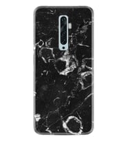 Oppo Reno 2Z 4 Lite 4 Pro 5 6 7 A31 Kılıf Desemli Silikon Black Hole Marble 1387