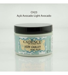 Cadence Very Chalky Home Decor Mobilya Boyası 150 ml. CH-23 AÇIK AVACADO 