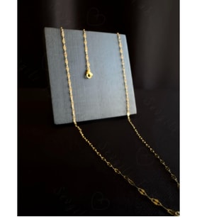 60cm Gold Lip (Dudak) Zincirli Çelik Bel Takısı Glorius Serisi