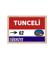 Tunceli Tablo - Retro Tablo (Standart)