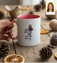 Kişiye Özel Karikatürlü Cute But Gemini İkizler Burcu Kupa Bardak Doğum Günü Hediyesi