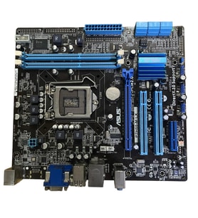 ASUS P7H55-M LX H55 LGA 1156 SOKET DDR3 mATX ANAKART (2 EL YENİLENMİŞ ÜRÜN)