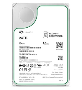 SEAGATE 3.5" 24TB EXOS ST24000NM000H 7200 RPM 512MB SATA-3 Enterprise Güvenlik ve Nas Diski