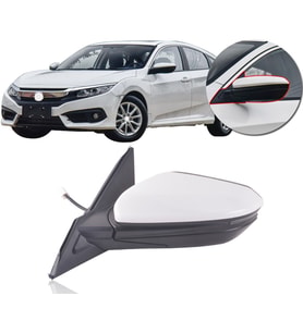Honda Civic Sağ Dikiz Ayna Elek+Sinyal+Katlanabilir 2015-2021