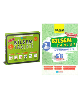 Evrensel İletişim 2.Sınıf Bilsem Tablet ve Deneme Seti 2 Kitap