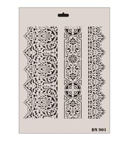Rich Dantel Seri DN-901 Stencil 35x25 cm