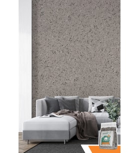 Ventrawall  Isı Ve Ses Yalıtımlı Sıva  %100 Pamuk  Desenli Kahve BR10- 1.5 Kg 5m²