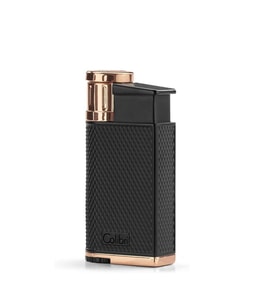 Colibri Evo Storm Çift Alevli Çakmak Puro Çakmağı Rose Siyah (Taş)