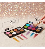River World 2'li Set Far Paleti 8 Renkli Glitter