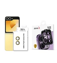 Galaxy Z Flip 6 Zore CL-11 Safir Parmak İzi Bırakmayan Anti-Reflective Kamera Lens Koruyucu