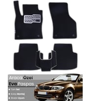 BMW 1 SERİSİ E88 CABRİO (2004-2011) Uyumlu EVA Paspas Tam Set–Araca Özel,Su Geçirmez,Kolay Montaj