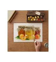 Meyve Kompostoları Tasarımı 240 parça Ahşap Puzzle Ahşap Kutuda MP00401