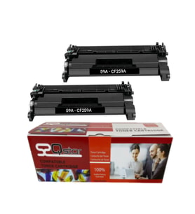 HP Çipli 59A CF259A 2'li Ekonomik Paket Garantili Uyumlu Toner Laserjet M304 M404 M428 Muadil Toner