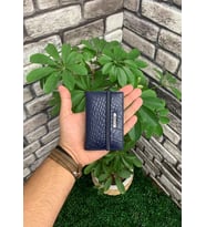 Guard Lacivert Croco Desenli Lastikli Spor Kartlık - GRD2403XW22327 (Renksiz)
