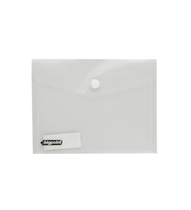 Bigpoint Çıtçıtlı Dosya A6 Şeffaf x 12 Adet