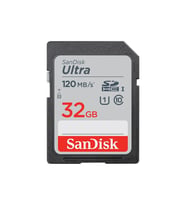 SanDisk Ultra 32GB SDHC Memory Card 120MB/s