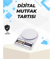 Hassas Tartım İçin Dijital Mutfak Terazisi - 10kg / 1g
