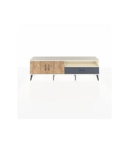 Arges TV Ünitesi 2 Raflı Tek Çekmeceli 2 Kapaklı 176x30x51 Aytaşı-Çam/Antrasit